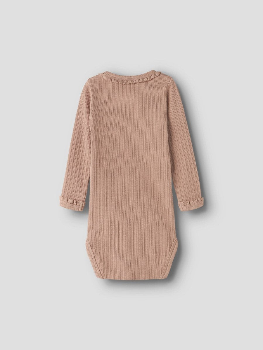 Lil' Atelier Baby BABETTE LS SLIM BODY - Roebuck | Torgunns Barneklær AS