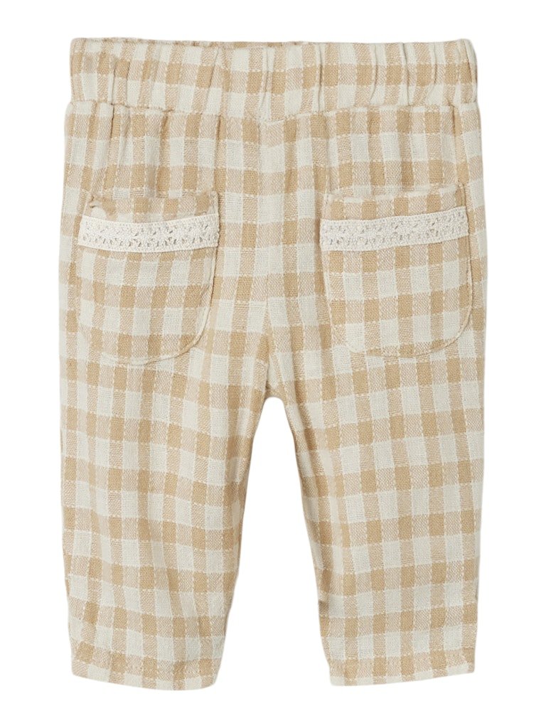 Lil' Atelier Baby DAGMAR LOOSE PANT - Peach Whip | Torgunns Barneklær AS