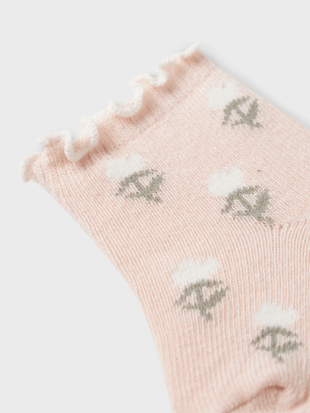 Lil' Atelier Baby DARLENE SOCK - Peach Whip | Torgunns Barneklær AS