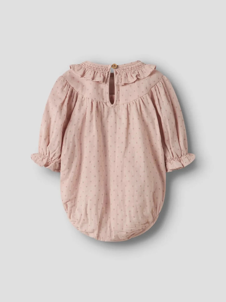 Lil' Atelier Baby DEMBE LS LOOSE ROMBER - Peach Whip | Torgunns Barneklær AS