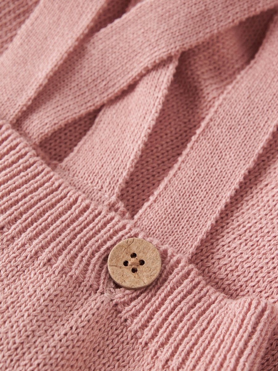 Lil' Atelier Baby FABIOLA KNIT BLOOMERS - Misty Rose | Torgunns Barneklær AS