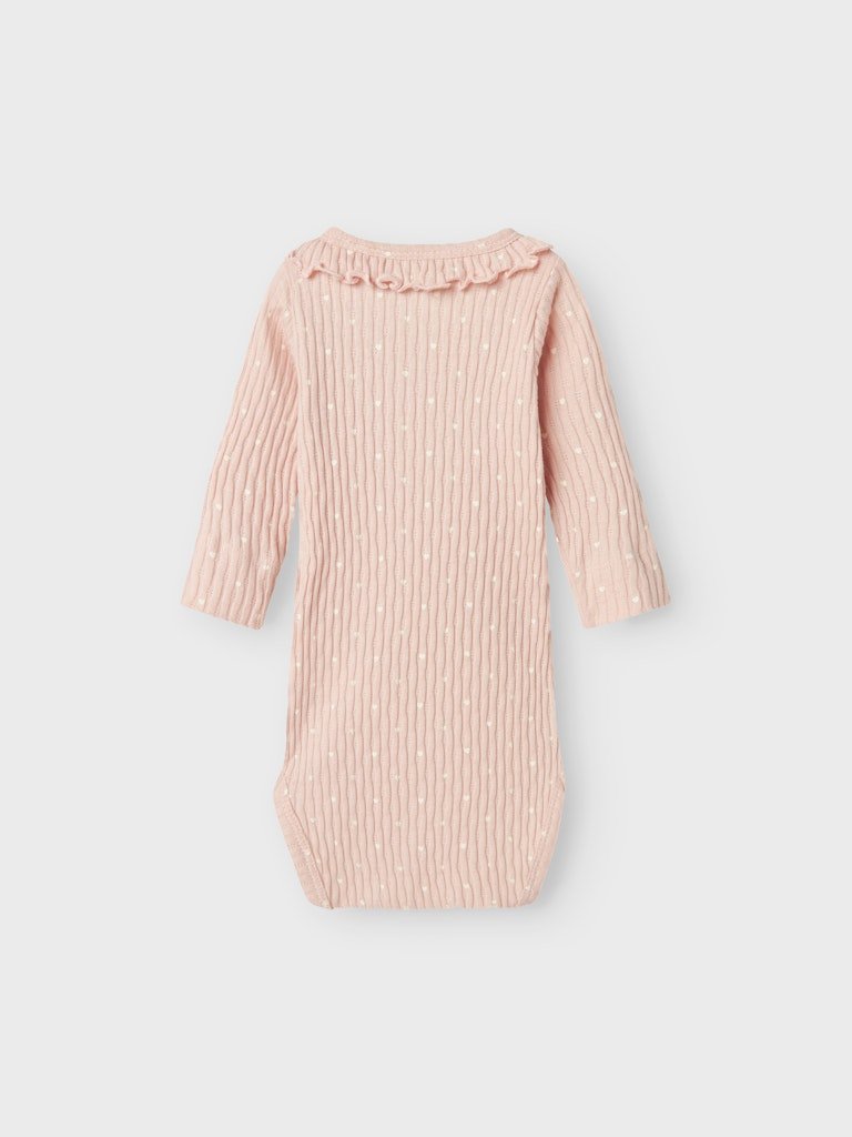 Lil' Atelier Baby FIDUCIA LS SLIM BODY - Peach Whip | Torgunns Barneklær AS