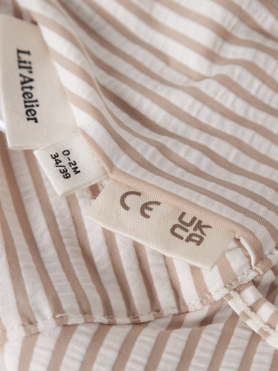 Lil' Atelier Baby FONDO UV HAT - Oxford Tan | Torgunns Barneklær AS