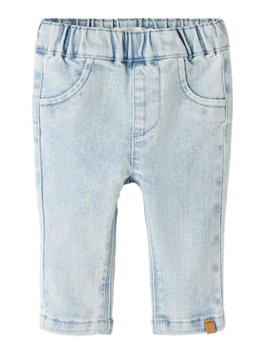 Lil' Atelier Baby FRANCES LOOSE JEANS - Light Blue Denim | Torgunns Barneklær AS