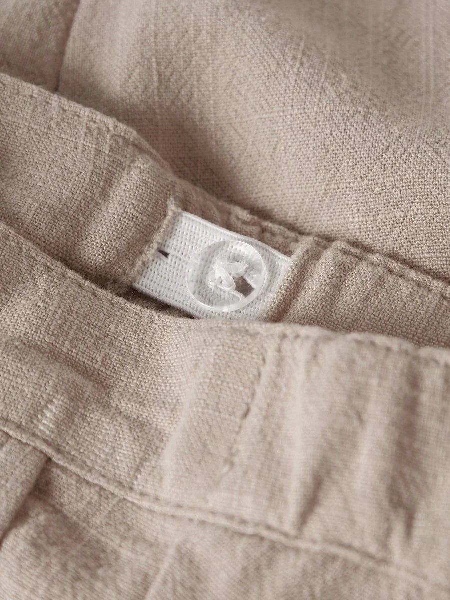 Lil Atelier Baby FREDDIE bukse - Feather Gray | Torgunns Barneklær AS