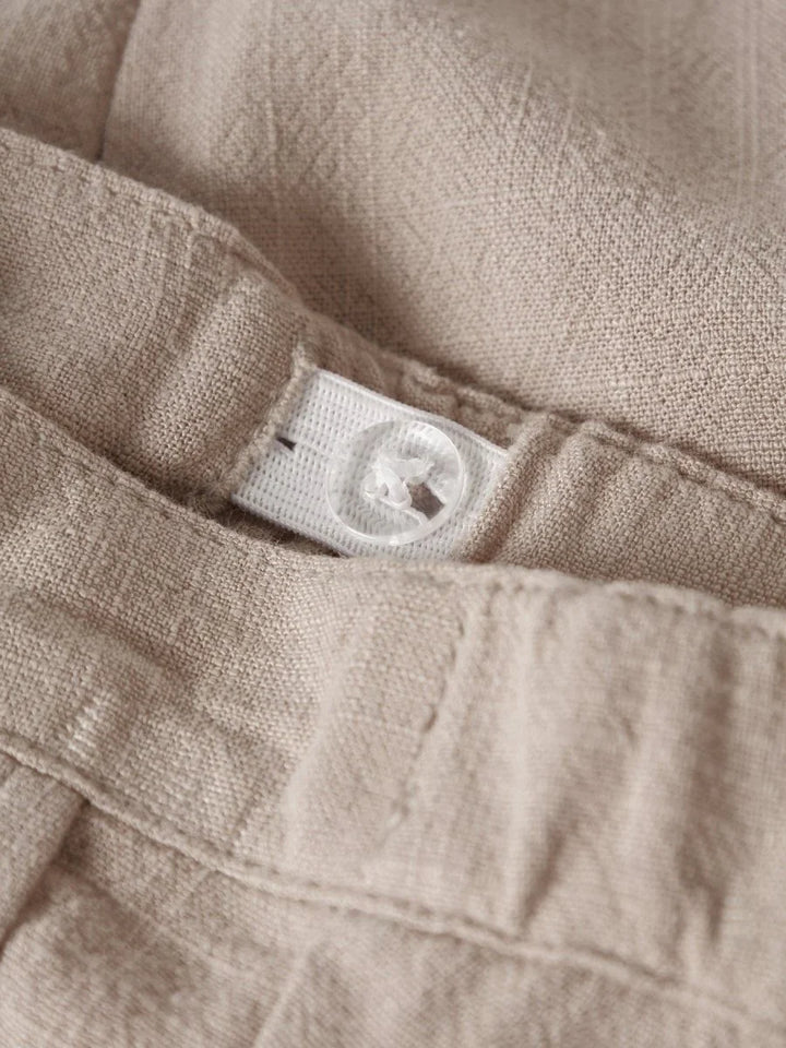 Lil Atelier Baby FREDDIE bukse - Feather Gray | Torgunns Barneklær AS