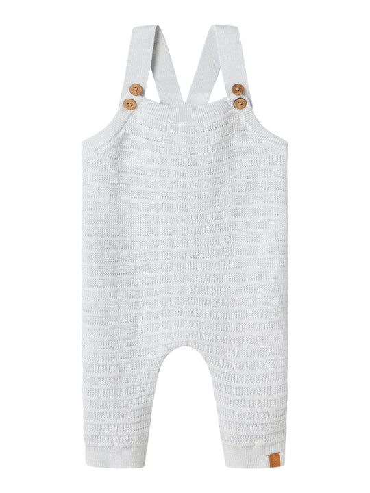 Lil' Atelier Baby FREJO KNIT OVERALL - Ancient Water | Torgunns Barneklær AS