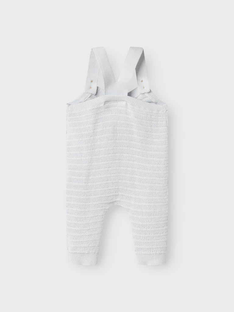 Lil' Atelier Baby FREJO KNIT OVERALL - Ancient Water | Torgunns Barneklær AS