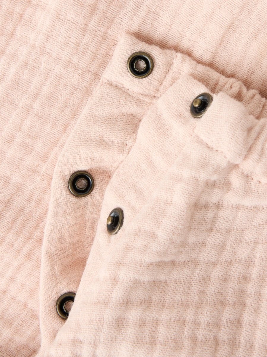 Lil' Atelier Baby FULINA LOOSE OVERALL - Peach Whip | Torgunns Barneklær AS