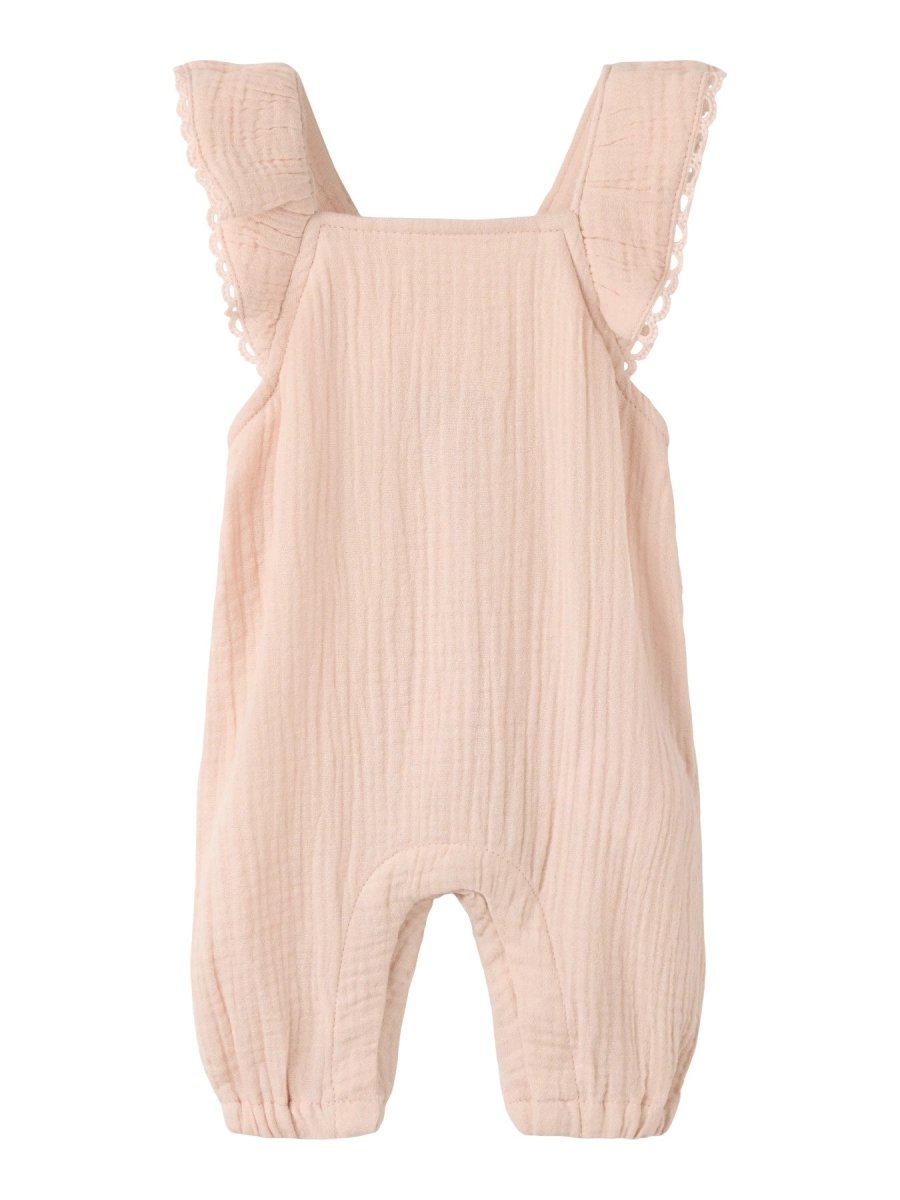 Lil' Atelier Baby FULINA LOOSE OVERALL - Peach Whip | Torgunns Barneklær AS
