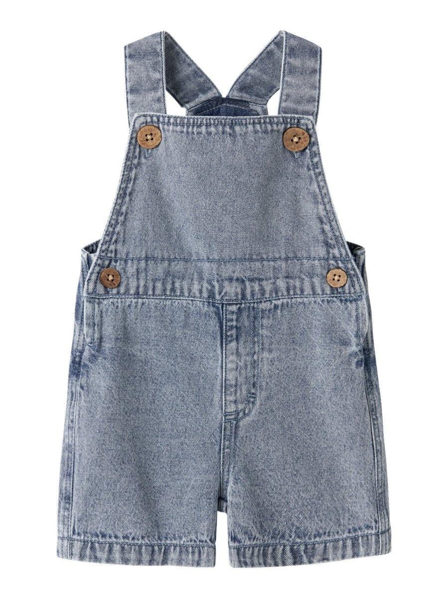 Lil Atelier Baby FUNDA LOOSE denim seleshorts - Medium Blue Denim | Torgunns Barneklær AS