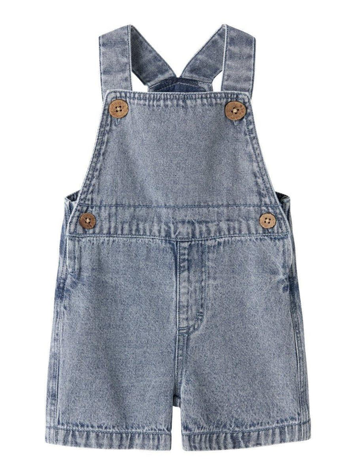 Lil Atelier Baby FUNDA LOOSE denim seleshorts - Medium Blue Denim | Torgunns Barneklær AS