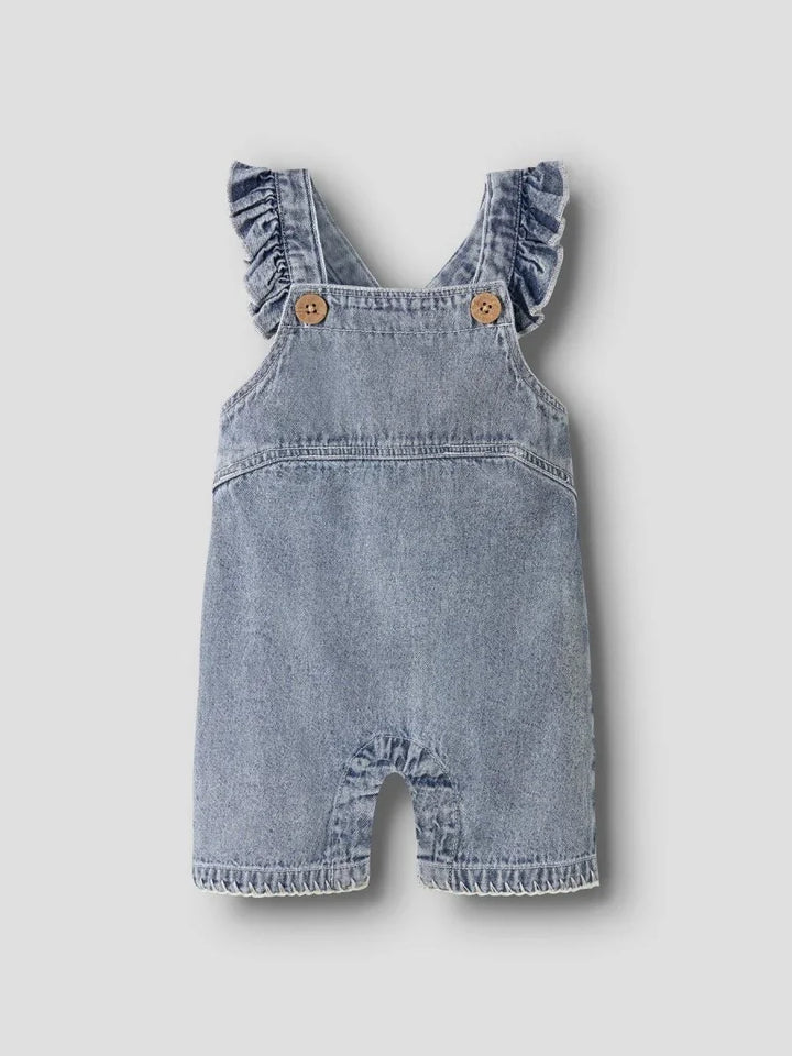 Lil Atelier Baby FUNDA LOOSE DENIM seleshorts - Medium Blue Denim | Torgunns Barneklær AS
