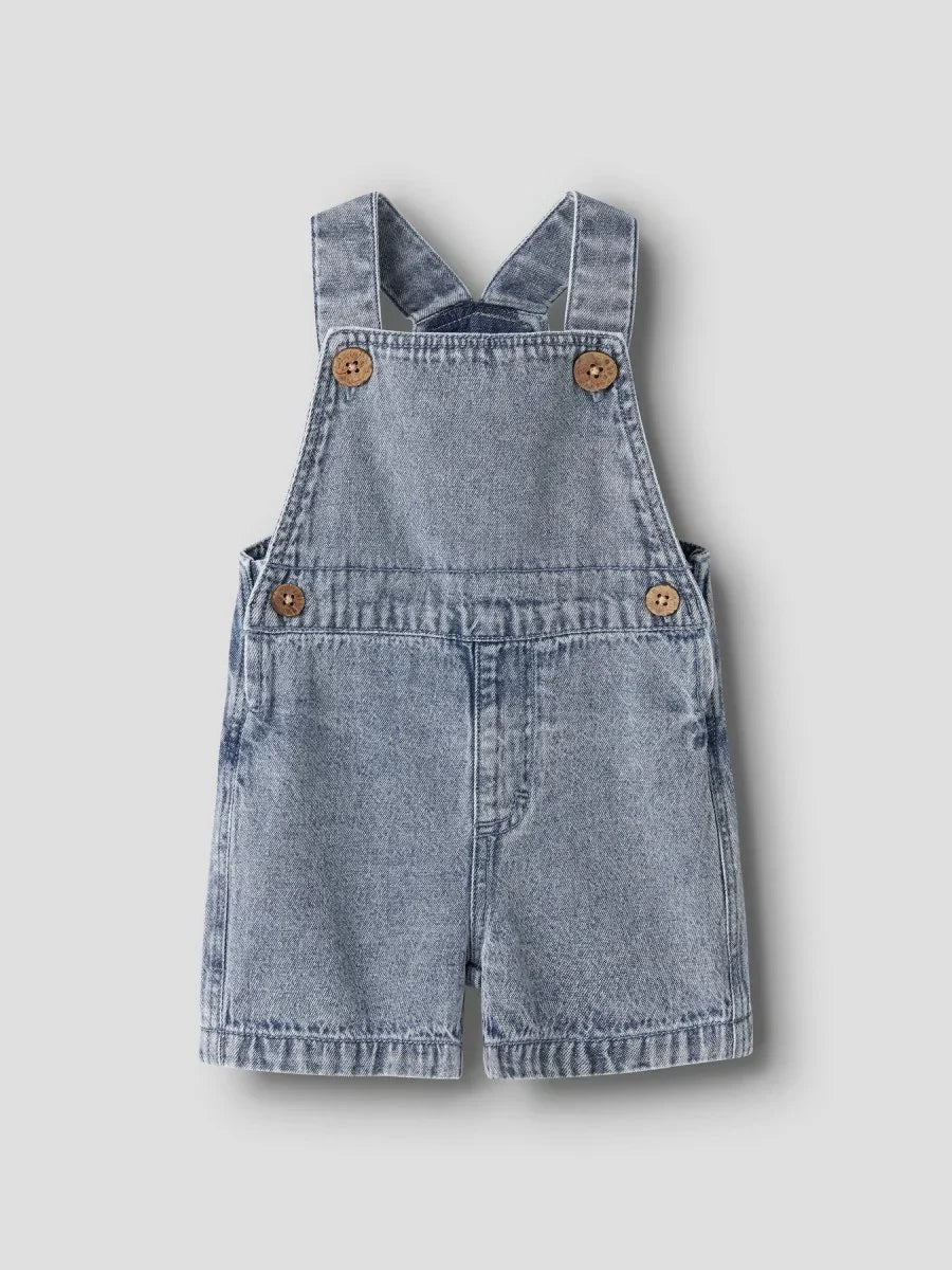 Lil Atelier Baby FUNDA LOOSE denim seleshorts - Medium Blue Denim | Torgunns Barneklær AS