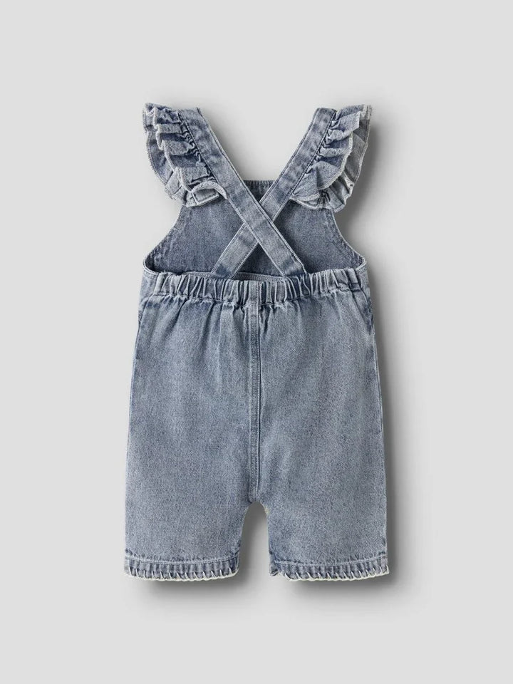 Lil Atelier Baby FUNDA LOOSE DENIM seleshorts - Medium Blue Denim | Torgunns Barneklær AS