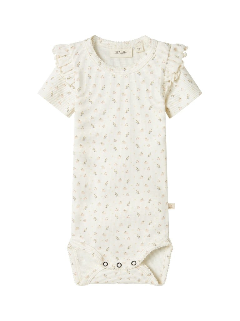 Lil' Atelier BABY GAGO KIK SS SLIM BODY - Coconut Milk | Torgunns Barneklær AS