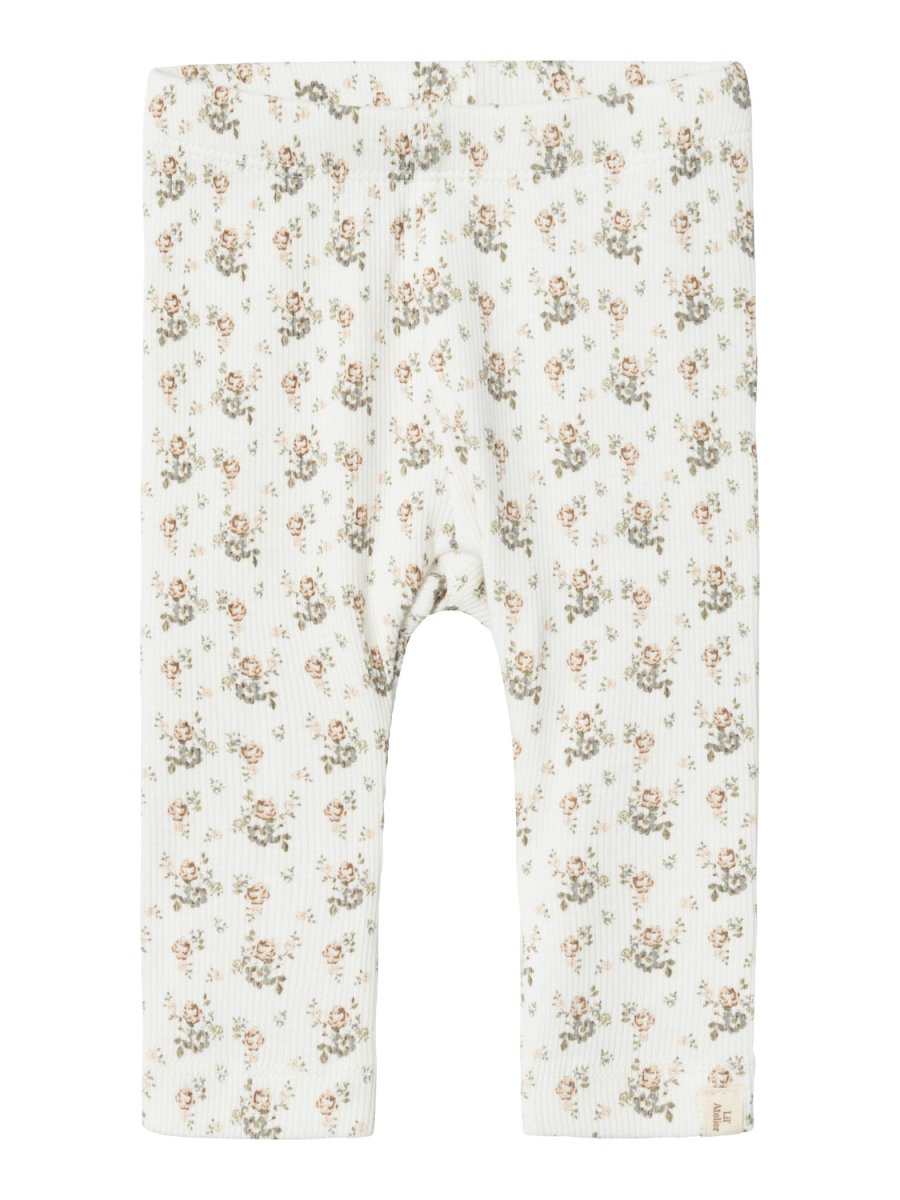 Lil' Atelier Baby GAGO SLIM LEGGING NOOS - Coconut Milk | Torgunns Barneklær AS