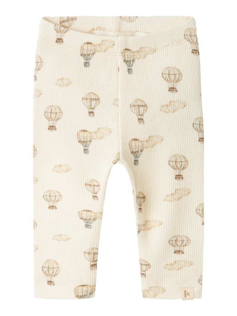 Lil' Atelier BABY GAVO ELF SLIM LEGGING NOOS - Turtledove | Air Balloon | Torgunns Barneklær AS