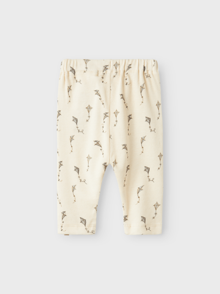 Lil' Atelier BABY GAVO ELO LOOSE PANT NOOS - Turtledove Kites | Torgunns Barneklær AS