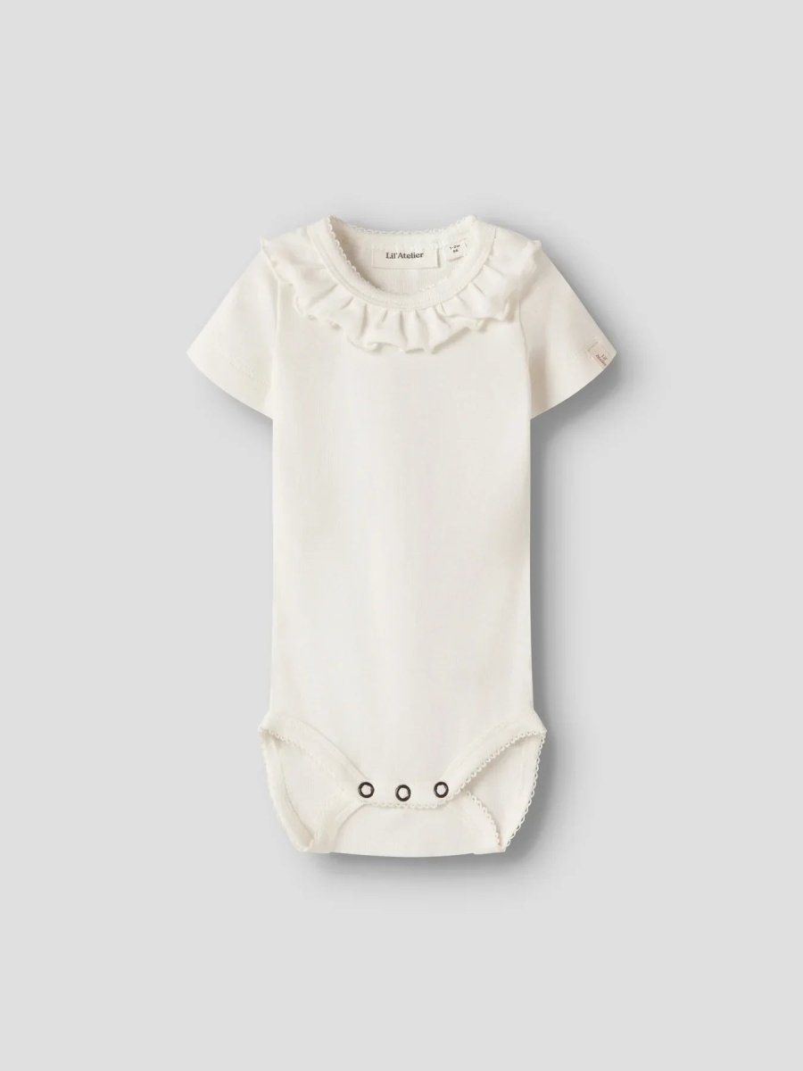 Lil Atelier Baby GAYO KOE SLIM body - Coconut Milk | Torgunns Barneklær AS