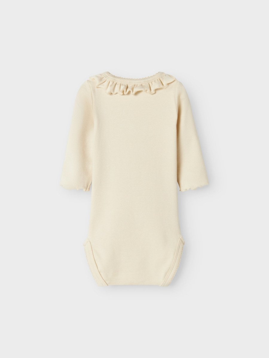 Lil' Atelier Baby GAYO KOJ LS SLIM BODY - Turtledove | Torgunns Barneklær AS