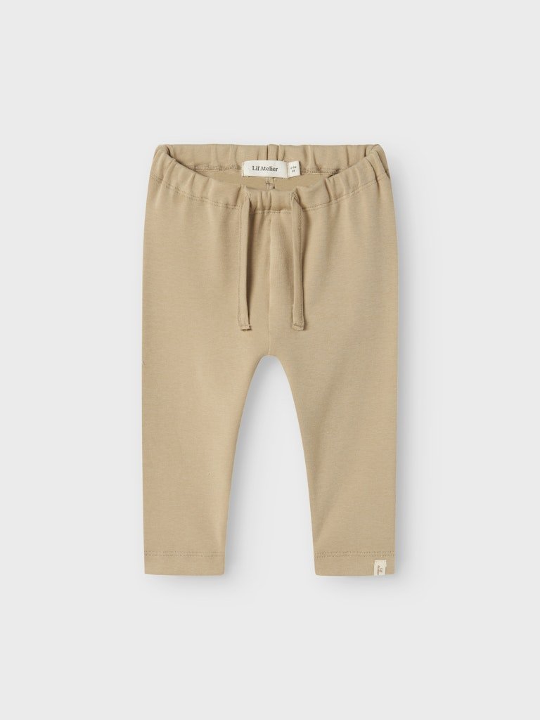 Lil' Atelier Baby GAYO PANT - White Pepper | Torgunns Barneklær AS