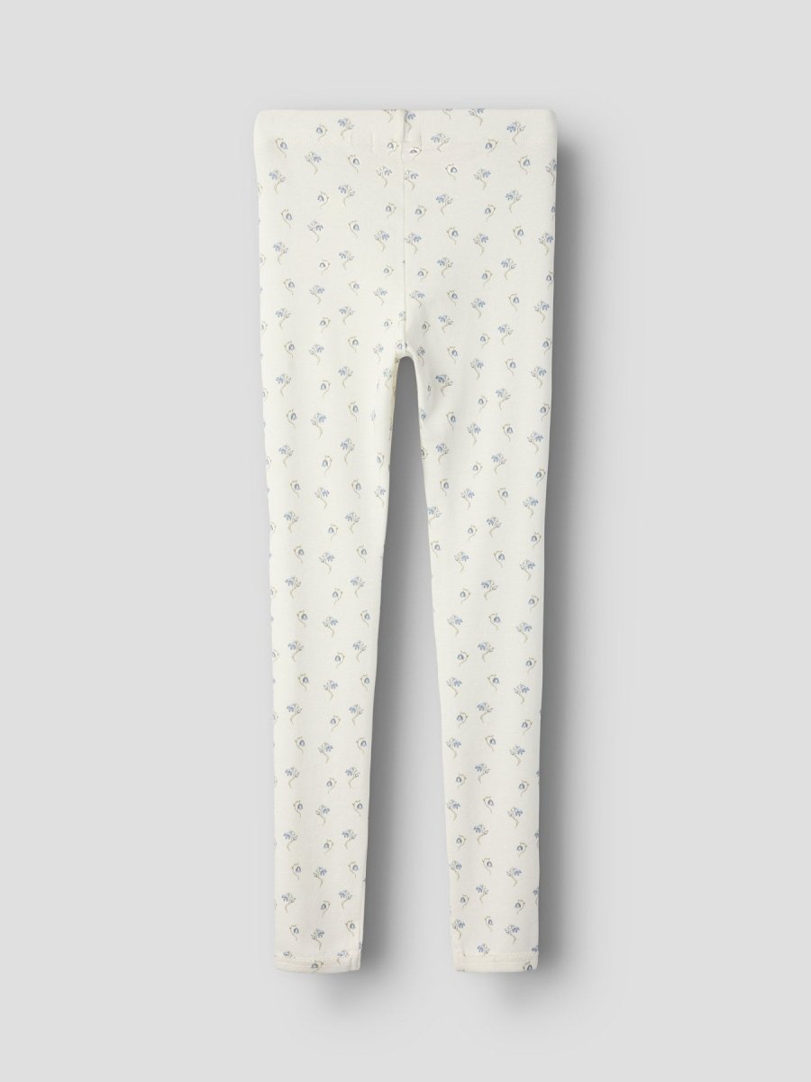 Lil' Atelier Baby GAYO SAG SLIM LEGGING - Turtledove | Blåklokke | Torgunns Barneklær AS