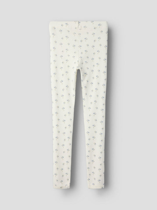 Lil' Atelier Baby GAYO SAG SLIM LEGGING - Turtledove | Blåklokke | Torgunns Barneklær AS