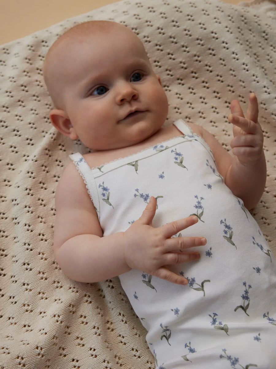 Lil' Atelier Baby GAYO SAO SL STRAP SUIT - Coconut Milk | FORGET ME NOT | Torgunns Barneklær AS
