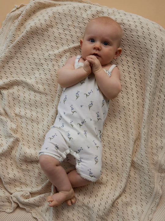 Lil' Atelier Baby GAYO SAO SL STRAP SUIT - Coconut Milk | FORGET ME NOT | Torgunns Barneklær AS