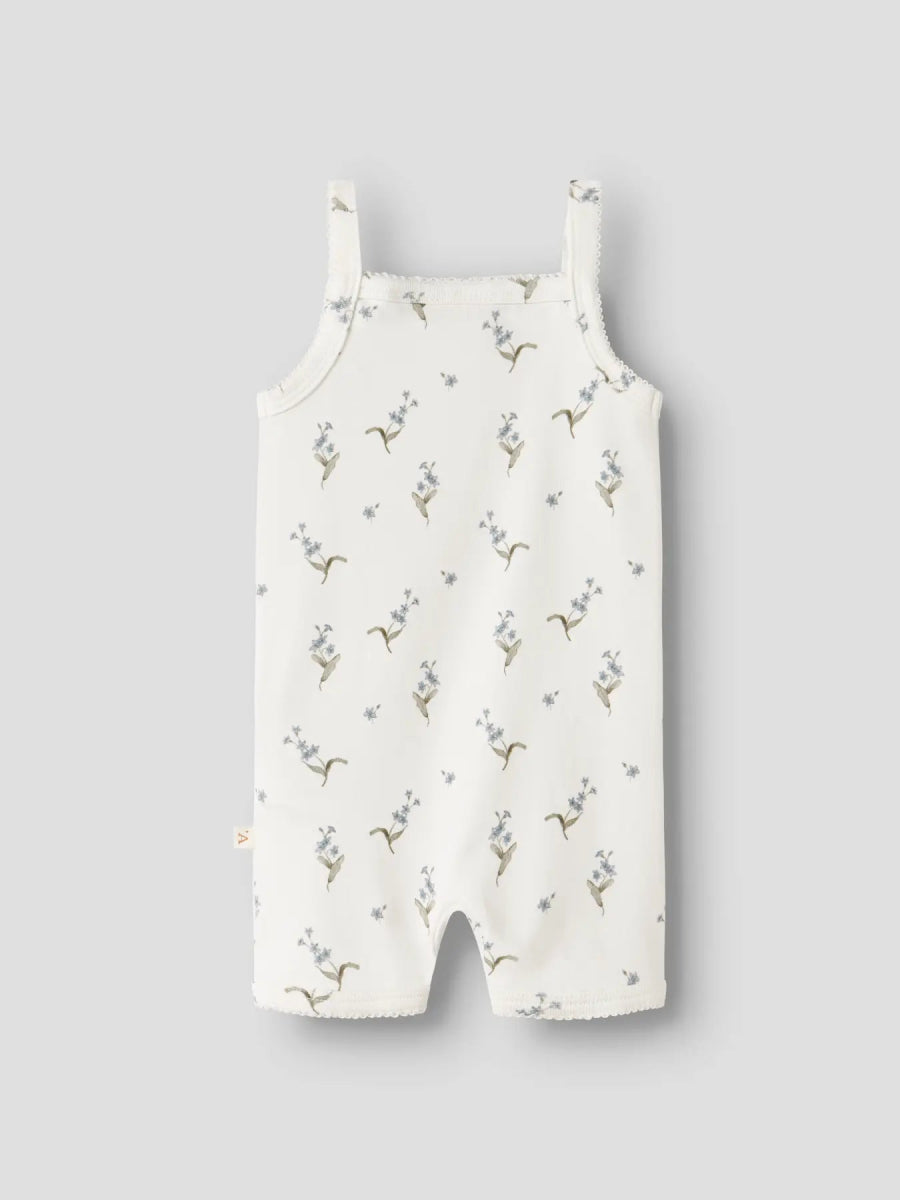 Lil' Atelier Baby GAYO SAO SL STRAP SUIT - Coconut Milk | FORGET ME NOT | Torgunns Barneklær AS