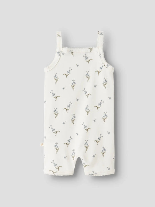 Lil' Atelier Baby GAYO SAO SL STRAP SUIT - Coconut Milk | FORGET ME NOT | Torgunns Barneklær AS