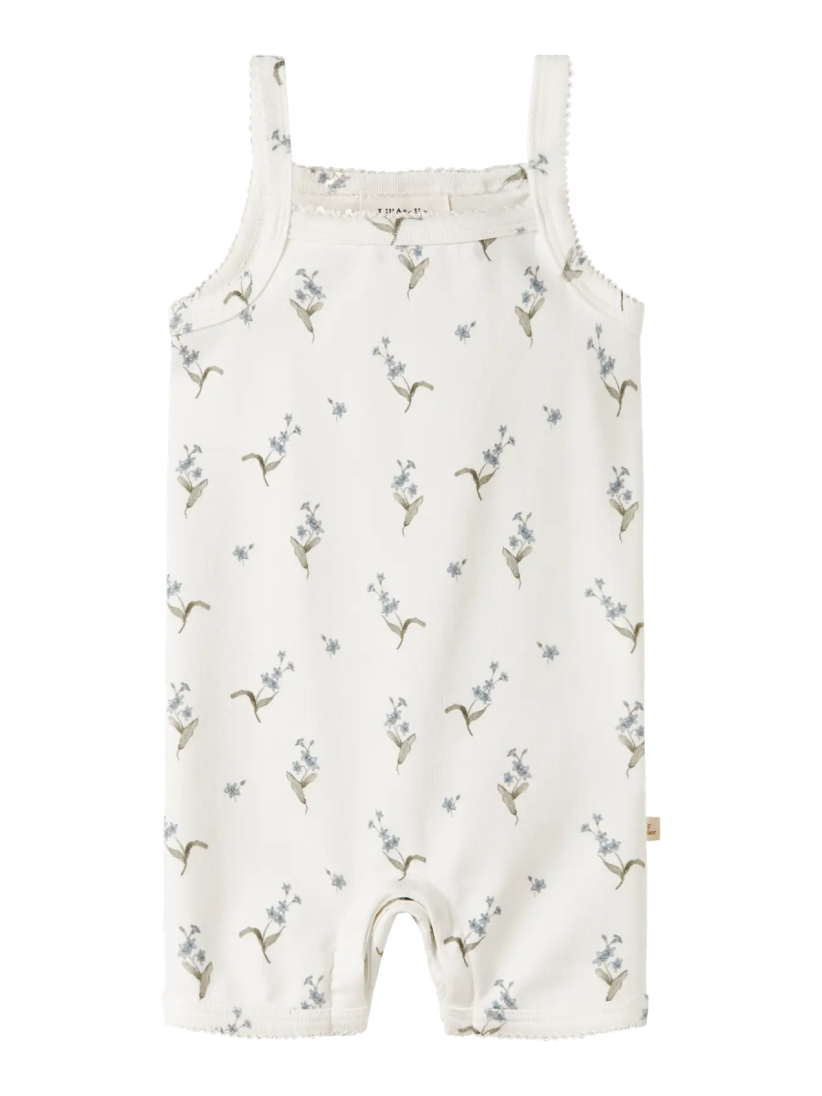 Lil' Atelier Baby GAYO SAO SL STRAP SUIT - Coconut Milk | FORGET ME NOT | Torgunns Barneklær AS