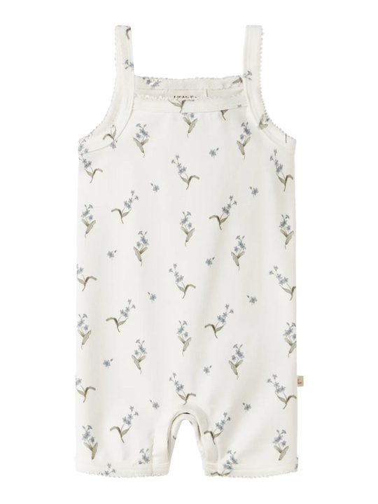 Lil' Atelier Baby GAYO SAO SL STRAP SUIT - Coconut Milk | FORGET ME NOT | Torgunns Barneklær AS