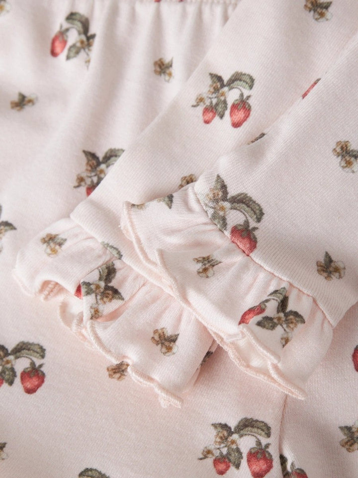 Lil Atelier Baby GAYO SKA SLIM leggings - Morganite | Strawberry | Torgunns Barneklær AS