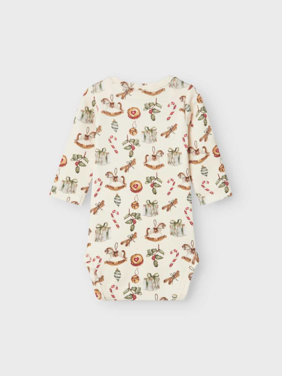 Lil' Atelier BABY GIO XMAS SET - Turtledove | Torgunns Barneklær AS