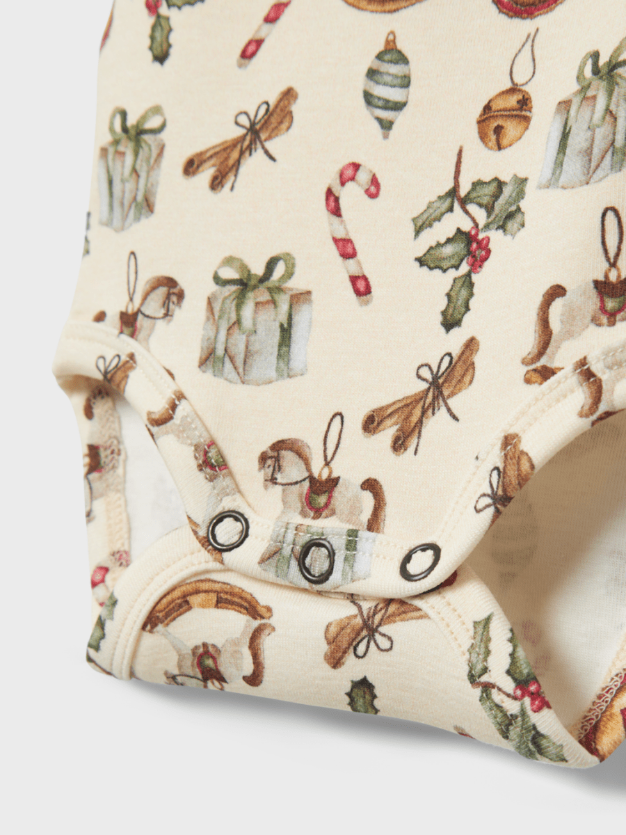Lil' Atelier BABY GIO XMAS SET - Turtledove | Torgunns Barneklær AS