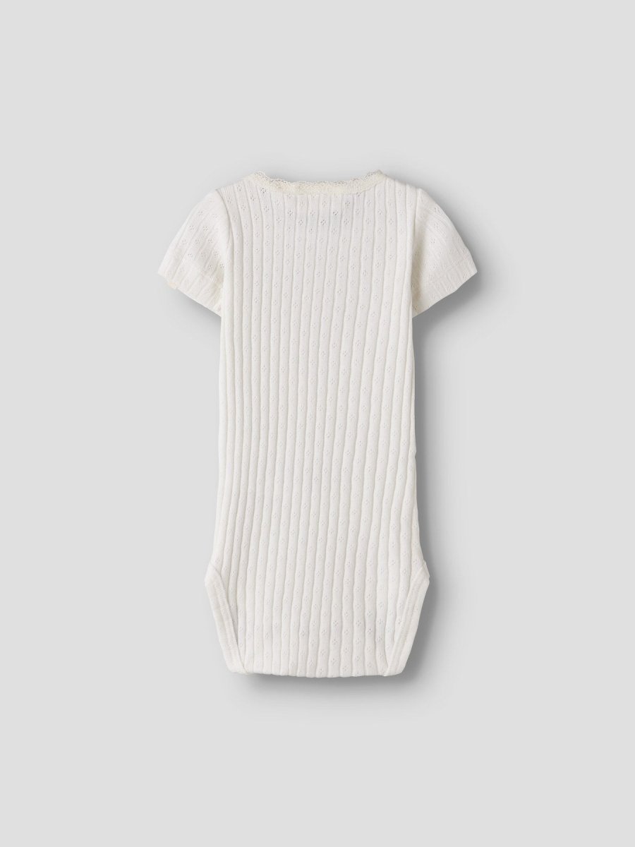 Lil Atelier Baby HALDIS SLIM body - Coconut Milk | Torgunns Barneklær AS
