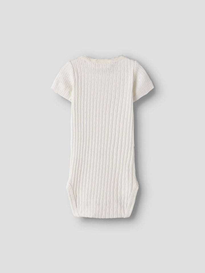 Lil Atelier Baby HALDIS SLIM body - Coconut Milk | Torgunns Barneklær AS