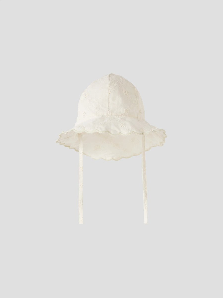 Lil Atelier Baby HOSA solhatt - Coconut Milk | Torgunns Barneklær AS