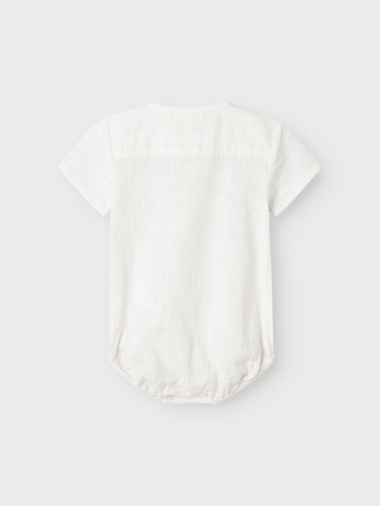 Lil' Atelier Baby HUGO SS LOOSE BODY SHIRT - Coconut Milk | Torgunns Barneklær AS