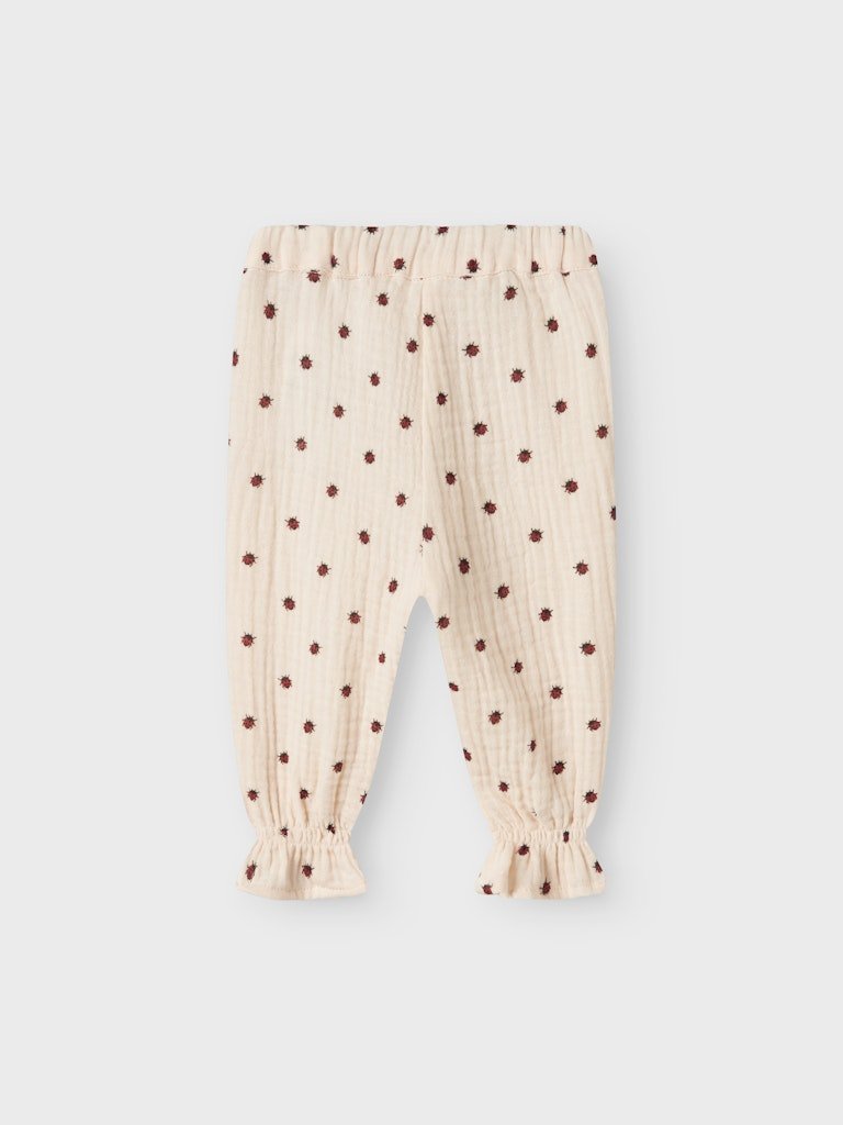 Lil' Atelier Baby IA LOOSE PANT - Silver Peony | Torgunns Barneklær AS