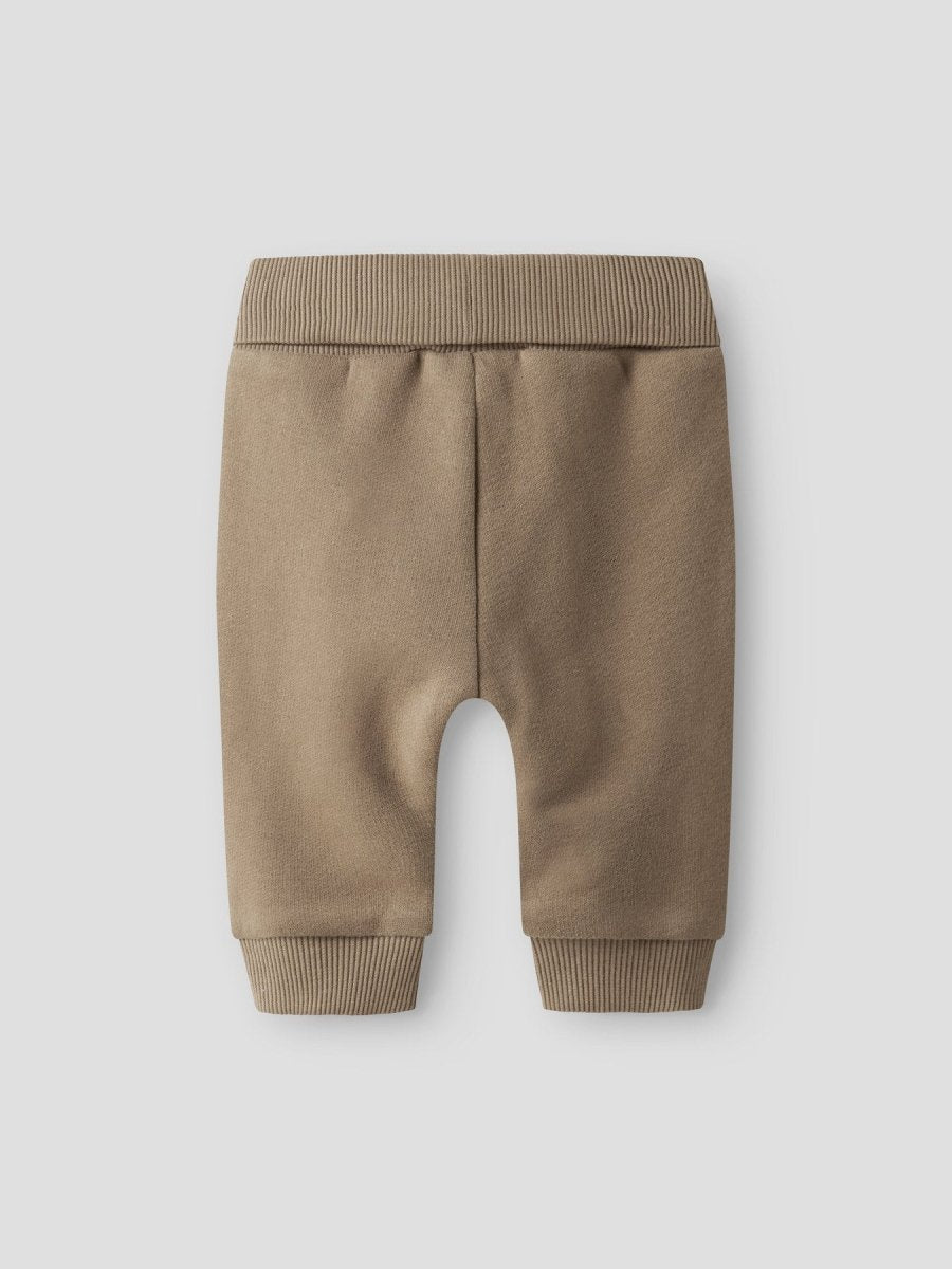 Lil' Atelier Baby ILONDON RAS LOOSE SWEAT PANT - Sepia Tint | Torgunns Barneklær AS