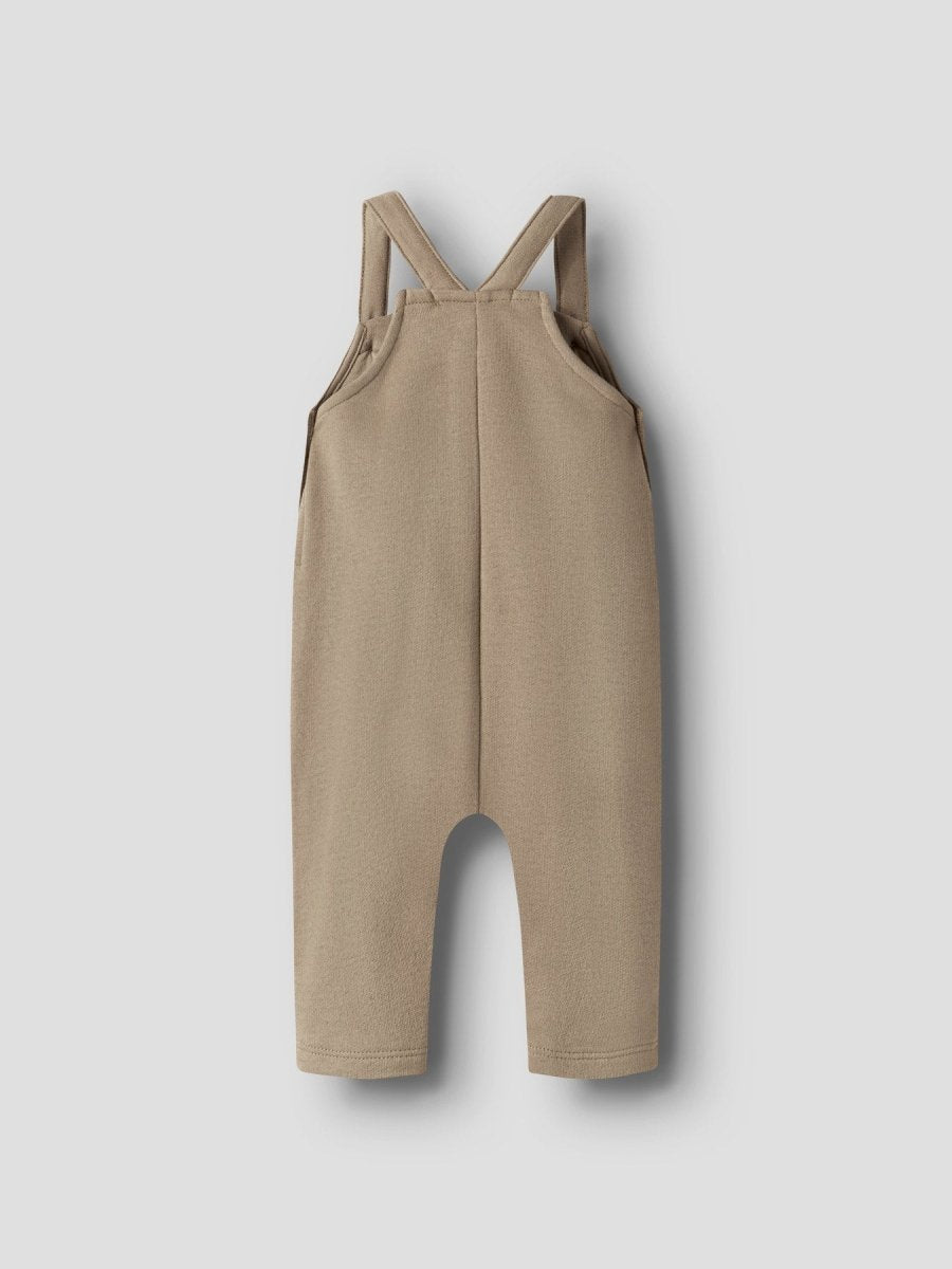 Lil' Atelier Baby ILONDON SWEAT OVERALL - Sepia Tint | Torgunns Barneklær AS