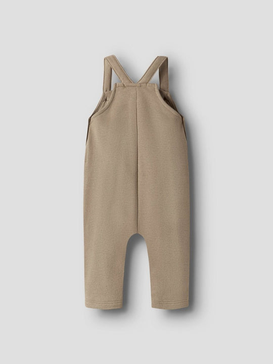Lil' Atelier Baby ILONDON SWEAT OVERALL - Sepia Tint | Torgunns Barneklær AS