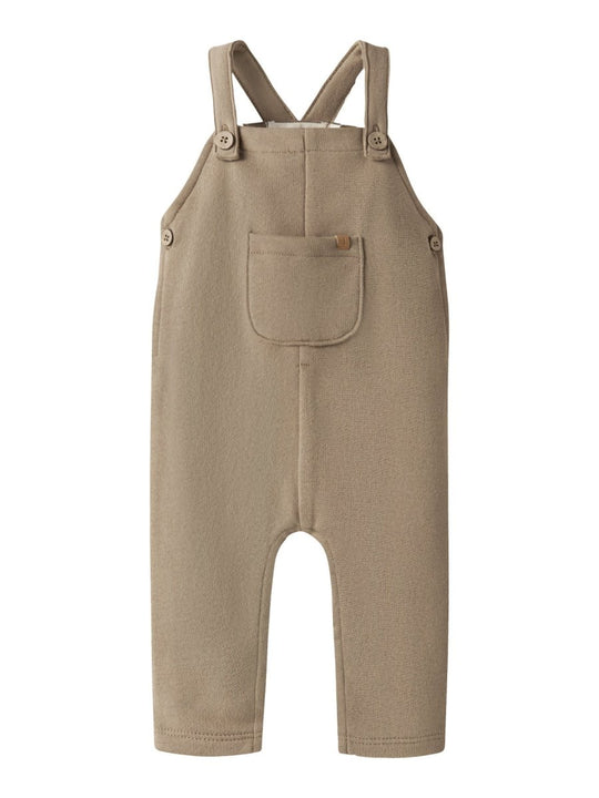 Lil' Atelier Baby ILONDON SWEAT OVERALL - Sepia Tint | Torgunns Barneklær AS