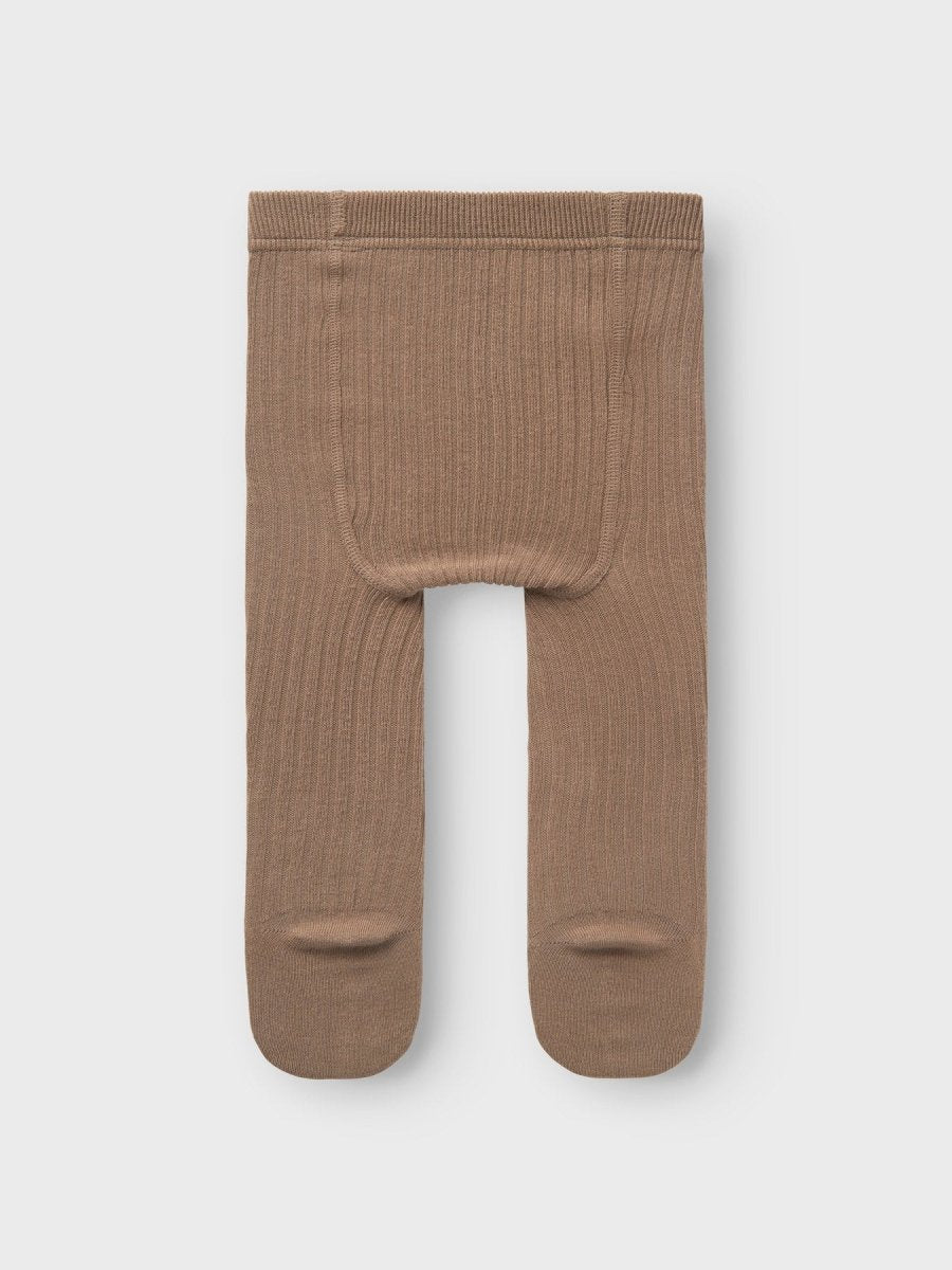 Lil' Atelier Baby ILSO PANTYHOSE - Sepia Tint | Torgunns Barneklær AS