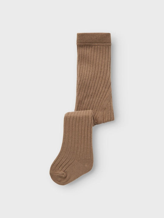 Lil' Atelier Baby ILSO PANTYHOSE - Sepia Tint | Torgunns Barneklær AS