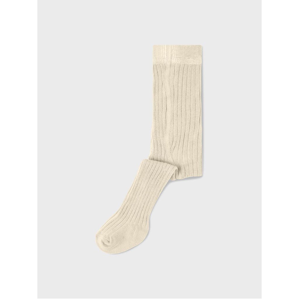 Lil' Atelier Baby ILSO PANTYHOSE - Wood Ash | Torgunns Barneklær AS