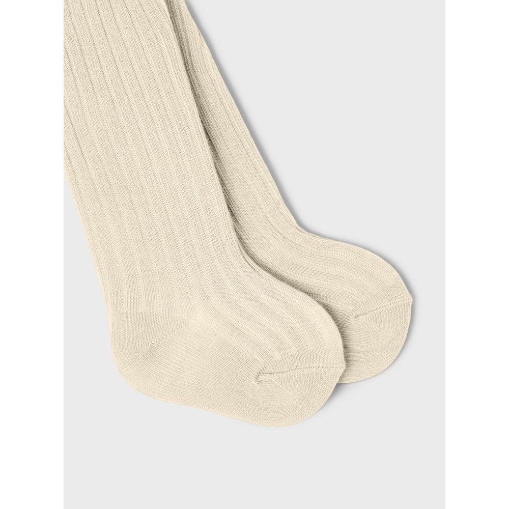 Lil' Atelier Baby ILSO PANTYHOSE - Wood Ash | Torgunns Barneklær AS
